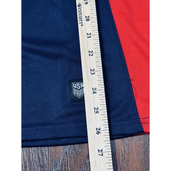 NEW USA Womens S Soccer Federation Navy Short-Sleeve Jersey Official Licensed - Picture 11 of 12